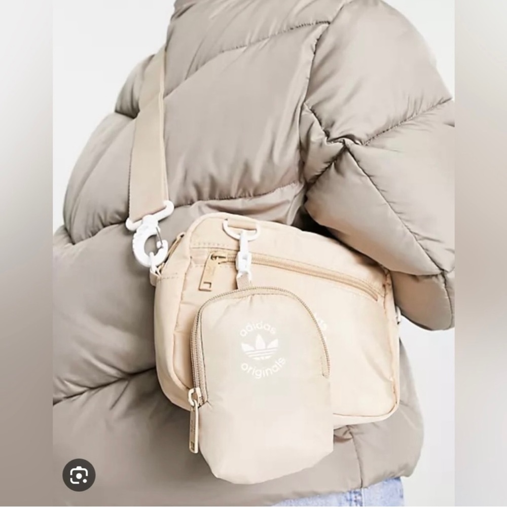 NEW Adidas Originals Puffer and Pouch Crossbody Bag - Picture 7 of 14